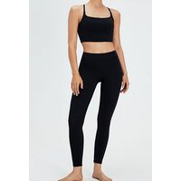 SEGUEN Leggings Peinlichkeitsfreie Linie Yogahose mit hoher Taille für Frauen (Breites Bunddesign, um das Fleisch zu bedecken und den Bauch zu straffen und das Gesäß anzuheben Enge Fitnesshose) von SEGUEN