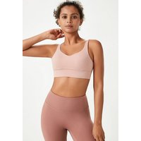 SEGUEN Sport-BH Damen-Schnallen-Yoga-BH, feste Körbchen, Übergrößen-Sport-BH (Kombiniert mit Jogginghosen) Europäische und amerikanische Sport-BH-Fitnessweste von SEGUEN