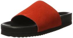 SELECTED FEMME Damen Sfaugusta Slider Flip Flops, Orange (Mandarin Red), 36 EU von SELECTED FEMME