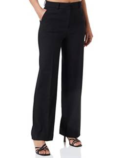 SELECTED FEMME Damen Slfmyla Hw Wide Pant Noos Hose, Schwarz, 38W / 32L EU von SELECTED FEMME