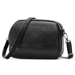 SENDEFN Umhängetasche Damen, Leder Crossbody Bag Damen,Kleine Handtasche Damen, Handytasche zum Umhängen mit Abnehmbarem Schultergurt u 5 Fächern von SENDEFN