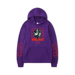 Europäische Und Amerikanische Hip-Hop Rapper Mf Doom Hoodie Fans Männer Und Frauen Lose Fitting Hoodie Pullover Hoodie (Color : 5, Size : M) von SERLA