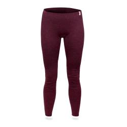 SES Thermounterhose Damen lang 42 Bordeaux aus 75% Baumwolle & 25% Polyester/atmungsaktive Lange Unterhosen Damen/Thermounterwäsche Damen für Wärme & Komfort von SES