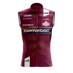 SGCIKER 2023 pro team CORRATEC Windjacke Weste Windjacke Herren Fahrrad bekleidung, MTB Windstopper Radsport weste (4XL) von SGCIKER