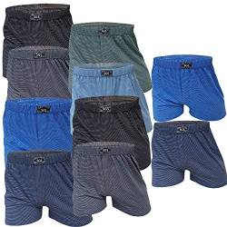 SGS 6-10 Pack Unterhosen Mann Herren Unterhosen Boxershorts Men (4XL, 10.Stück ohne Eingriff) von SGS