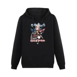 SHANGKEAI Cody Rhodes American Nightmare Wrestling Printing Graphic Mens Sweatshirts Unisex Black Hooded XXL von SHANGKEAI