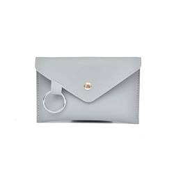 SHAPLE Bauchtasche Mode Neue Frauen Taille Pack Weiblich Gürteltasche Telefon Beutel Taschen Frauen Umschlag Taschen Fanny Pack Persönlichkeit Reifenhülle (Color : Grijs) von SHAPLE