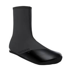 SHIMANO Unisex Dual H2o Schuhabdeckung Socken, schwarz, L von SHIMANO