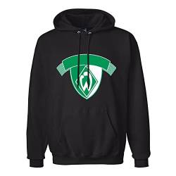 SHOIAY Men Sv Werder Bremen Logo Customized Causal Hoodie Hoodie Hoody Sweatshirt Black XL von SHOIAY