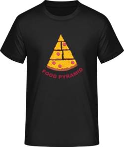 SHiRTCiTY. Food Pyramid Pizza Herren T-Shirt • Geschenke Männer • Größe: XL von SHiRTCiTY.