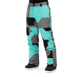 SIROKO - Snowboardhosen P1 Sleet - XXL - Türkis/Grau von SIROKO