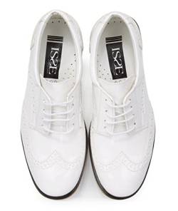 Jungen Kunstleder Lack Brogue Abendschuhe Schnürschuhe formelle Hochzeit Pagenkopf Schuhe Größe 38 von SIRRI