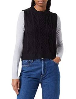 SIRUP COPENHAGEN Damen Sirup Copenhagen Black Trendy Knitted West Pullover Sweater, Schwarz, XXL EU von SIRUP COPENHAGEN