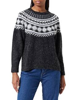 SIRUP COPENHAGEN Women's Perla Nordic Pullover Sweater, Grey, small von SIRUP COPENHAGEN