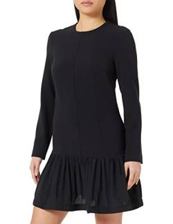 Sisley Damen 4BFQLV029 Dress, Black 100, 40 von SISLEY