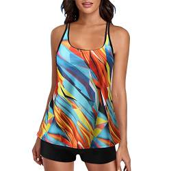 Tankini Damen Große Größen Oberteil bandeau bikini damen badeanzug bauchweg damen badeanzug bauchweg damen 2 teiler damen Bikini Hose Damen Sexy sport zweiteiler damen bikini schwarz damen damen von SKTIISN