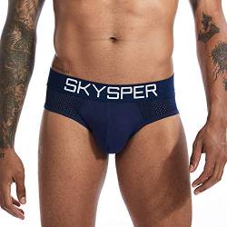 SKYSPER Jockstrap Herren Strings Herren Sexy Unterwäsche Tanga Boxersshorts mit Bein Riemen Männer Sportunterwäsche Sport Unterhose von SKYSPER