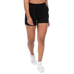 SMILODOX Damen Kurze Hose Fayne Pro- Regular Fit Sommer Shorts, Kurze Sporthose mit Tunnelzug, Laufshorts Trainingshose Schriftzug, Laufhose für Sport Fintess & Alltag von SMILODOX