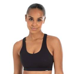 SMILODOX Damen Sport BH Marie - Shaped Fit ärmelloses Oberteil - Blickdicht, starker Halt, strapazierfähig - Ideal für Yoga, Fitness, Workout - Atmungsaktives Top für volle Bewegungsfreiheit von SMILODOX