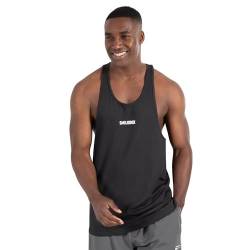 SMILODOX Herren Tank Top Stringer Leno, Regular Fit, ärmelloses Workout-Shirt für Gym, Fitness & Bodybuilding, Größe:3XL, Color:Anthrazit von SMILODOX