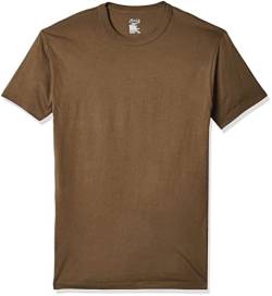 Soffe MJ Herren Core Unterhemd T-Shirts (3er-Pack), Coyote Braun, Klein von SOFFE