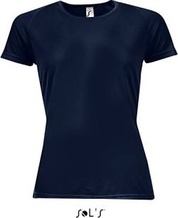 SOL´S Womens Raglan Sleeves T Sporty, M, French Navy von SOL'S