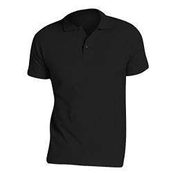 Sols Herren Summer II Pique Polo-Shirt, Kurzarm (S) (Schwarz) von SOL'S