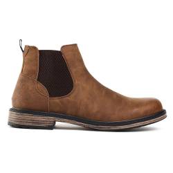 SOLETRADER Bache Chelsea-Stiefel für Herren, Hellbraun, hautfarben, 10 US von SOLETRADER