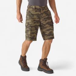 Jagdshorts/Bermuda Shorts 500 Cargo Camouflage Halftone braun von SOLOGNAC