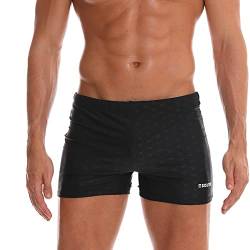 SOOUICKER Badehosen für Herren, Badehose Herren Kariert Badeshorts Herren Stretch Schwimmhose Herren Boxershorts Badehose Herren Retro Badeshorts Herren Kurz Eng Badehose Männer Muster von SOOUICKER