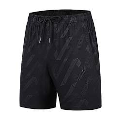 SOOUICKER Kurze Hosen Herren Sport Stretch Kurze Sporthose Herren mit Taschen Bermuda Shorts Herren Sport Sommer Sport Shorts Herren Gym Kurze Hosen Herren Fitness Training Schnelltrocknend von SOOUICKER