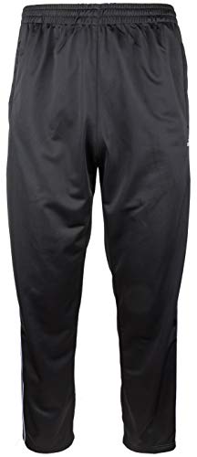 SOUNON Herren Jogginghose Sporthose Trainingshose - Polytricot, Schwarz, Groesse: L von SOUNON