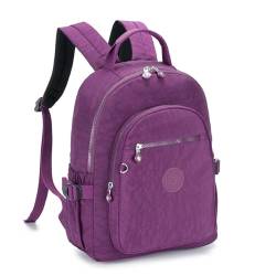 SPAHER Handgepäck Rucksack 40x30x15 Handgepäck British Airways Damen Schulrucksack Mädchen Teenager Leichter Causal Travel Daypacks Backpack für Reise Freizeit Arbeit College Violet von SPAHER