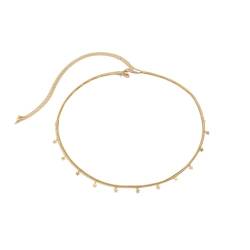 SQMSK 80-100 cm Süße Quaste Taillenkette Sexy Pailletten Taillenkette Strand Taillenkette Elegante Bikini Taillenkette Für Frauen Und Mädchen von SQMSK