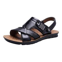 SRTUMEY Sandalen Herren Outdoor Sandalen Sportsandalen Outdoor Herrenschuhe Atmungsaktive Strand Hausschuhe Mode Slides Sandalen Herrensandalen Schuhe Herren von SRTUMEY