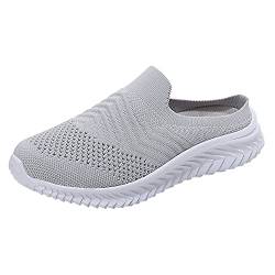 SRTUMEY Sneaker Damen Schuhe Damen Damen-Laufschuhe lässige Mode im freien Schuhe Keile atmungsaktive Freizeit für Frauen Outdoor Schuhe Damen Schwarz von SRTUMEY