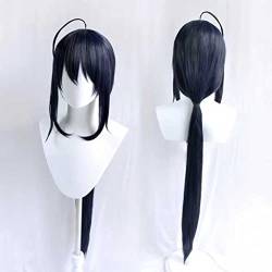 Anime Cosplay Wig，Touken Ranbu Online Namazuo Toushirou Wig，Dark blue and purple mixed long costume Wig，with Free Wig Cap，for Christmas Carnival party Halloween Cosplay Wig von SSLQYLEE