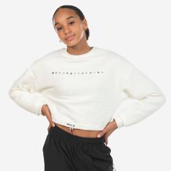 Tanz-Sweatshirt Urban Dance Damen Crop Top - weiss von STAREVER