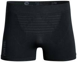 STARK SOUL Sport Boxershorts Herren Seamless Sportunterwäsche -Performance- Boxer Männer, leicht und Atmungsaktiv, Schwarz, Gr: M/L von STARK SOUL