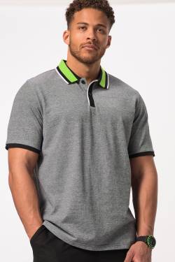 Große Größen STHUGE Poloshirt, Herren, schwarz, Größe: L, Baumwolle/Polyester, STHUGE von STHUGE