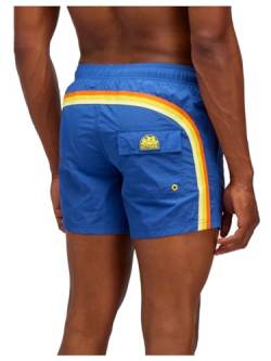 Sundek Costume Uomo 504BDN5100 BOARDSHORT Col A2801 Col Blu Aperto blu aperto/L von SUNDEK