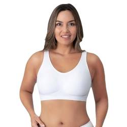 Comfit Underwear Alice - Premium BH Nahtloser Minimizer BH Damen Ohne Bügel Bralette Damen BHS Atmungsaktiver Und T Shirt Schlaf BH Mit ZusäTzlicher BH-VerläNgerung von SWZEC