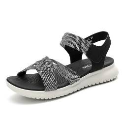 SWZEC Wolff Füße | Damen Flip Flops: Farbenfroh und bequem (41,Schwarz) von SWZEC