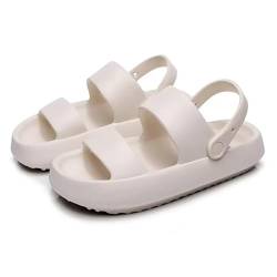 SWZEC Wolff - Orthopädische Sandalen | Comfort Plus Pantoletten mit Doppelriemen | Gepolsterte, lässige Slip-On-Sandalen von SWZEC