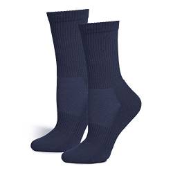 Safersox Mückensocken Sportsocken Dunkelblau, Gr. 35-38 von Safersox