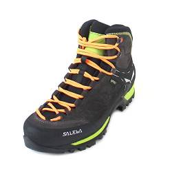 Salewa MS Mountain Trainer Mid Gore-TEX Herren Trekking- & Wanderstiefel, Schwarz (Black/Sulphur Spring), 40.5 EU von Salewa