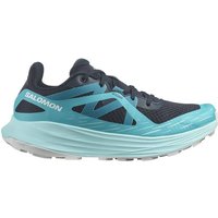 SALOMON Damen Trailrunningschuhe SHOES ULTRA FLOW W Carbon/Peablu/Wht von Salomon