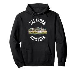 Salzburg Österreich Souvenir Männer Frauen Erinnerung Retro Urlaub Pullover Hoodie von Salzburg Austria Souvenir Travel Men Women