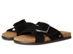 Sam Edelman Damen Darla Slide Sandale, Schwarzes Wildleder, 41 EU von Sam Edelman