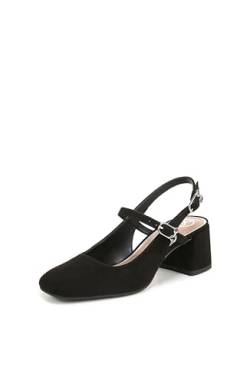 Sam & Libby Damen Grace Pumps, Schwarz Lack, 37 EU von Sam & Libby